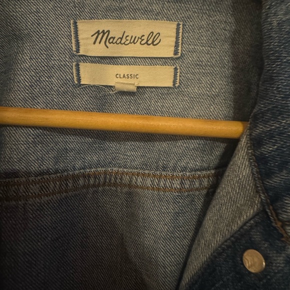 Madewell Blue Denim Jean Jacket - Picture 4 of 6
